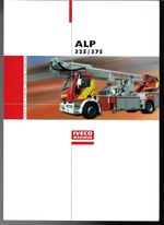 Iveco Magirus ALP 325 & 375 Fire Engines 2007 UK Market Foldout Sales Brochure