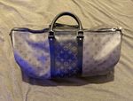 Louis Vuitton Keepall Bandoulière 50 Reverse Monogram Eclipse (Grey/Black)