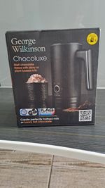 George Wilkinson Chocoluxe Hot Chocolate Maker & Milk Frother Black