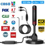 Upgraded Portable TV Antenna Indoor Outdoor Digital HD Freeview Aerial Ariel