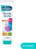 Dr. Beckmann 100ml Travel Wash Hand Wash Non Bio Detergent 20 Washes