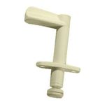 Caravan Door Locking Latch 40mm Cream