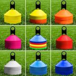 FORZA Training Marker Cones [50 QTY + STAND] - Football Training Cones -24hrSHIP