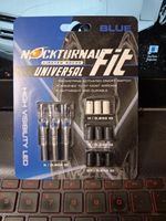 Rage Nockturnal Fit Universal Lighted Nocks, 3 pack, Blue