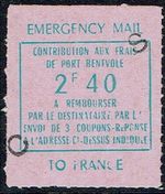 REVENUES & CINDERELLA Jersey - France Strike Mail: 1971 Post Office - 44587