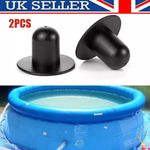 2x Swimming Pool Stopper Plug Bung Fit Bestway Summerwaves Intex Garden Pool NEW