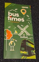 Southern Vectis Bus Timetable. September 2026. JM