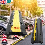 1M Channel Cable Floor Protector Ramp Heavy Duty Speed Bump Guard Cover