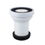 Bathroom Toilet Straight Pipe Shifter Reliable ABS Extension Sewer Drain Connect