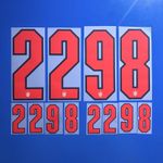 Any Name & Number 2026 Player Size Nameset ID Print Heat Press