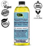 BUG REPELLENT WITH CEDARWOOD, TEA TREE, PEPPERMINT AND EUCALYPTUS ESSENTIAL OIL