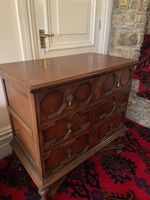 Solid Oak Double Door TV Cabinet