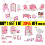 Couch Set Miniatures Furniture Doll House Accessories Dollhouse Furniture Gifts