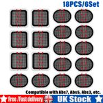 18PCS Replacement Gel Pads Updated Body Electrodes Pads for Slendertone Abs Belt