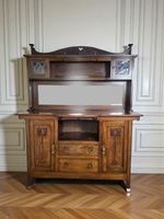 An Antique Early 20th Century Arts and Crafts Golden Oak Dresser Sideboad