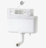 Siamp INTRA Concealed Toilet Cistern Bottom Entry Inlet White Plastic 31 0147 10