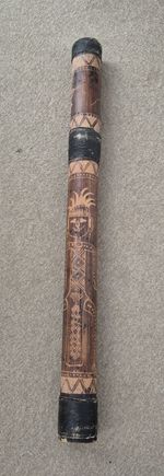  Australian Wooden Rain Stick -  Figure & Animal
