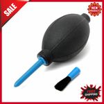 Dust Blower Rubber Bulb Air Pump Cleaning Cleaner +Brush For Digital Camera Lens