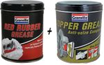 Granville Anti Seize Copper Grease 500g & Red Rubber Grease 500g BRAKE SERVICE