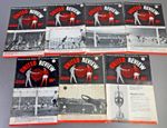 7 Man Utd United Review Programmes 1966-67 Champions Season Best Law