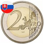 UNC 2 EURO Commemorative Coins of SLOVAKIA  (2016-2026) Variation