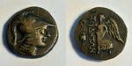 Ancient Greek Bronze Coin - Side In Pamphylia - Athena And Nike