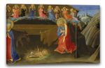 Canvas/Frames Attributed to Zanobi Strozzi - The Nativity