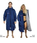 Annox Beach & Swimming Outdoors Change Robe  (LS Blue/Grey ) BNWT