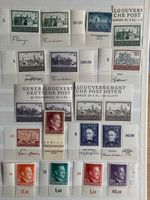 WW II German Nazi Occupation of Poland Vintage Stamps Lot.19 pieces .U/M