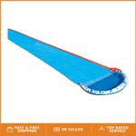 488cm Inflatable Water Slide Mat with Integrated Jets for Kids’ Summer Fun