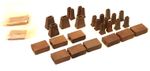 Casting Ingot Moulds for UK Steelworks - HUGE JOBLOT -  1:76 OO Gauge Models D2