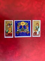 POLAND 1966 MNH SC 1427 - 1429 HARVEST FESTIVAL FLOWERS BREAD