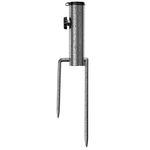 Ground Parasol Base Spike Beach Garden Umbrella Holder Adjustable Patio Stand