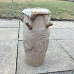 West African Kpanlogo Drum Hand Crafted 15 Inches