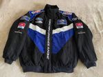 Unisex Adults F1 Team Racing Ford Jacket Embroidery Cotton Padded Black