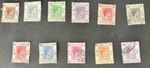 Hong Kong- George VI - 11 Definitives Issued 1938-1953 USED Condition As Photos
