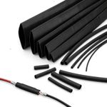Heat Shrink Tubing Black 2:1 3:1 Adhesive Lined Glue Heatshrink Tube Wire Sleeve