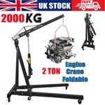 2 Ton Hydraulic Engine Crane Stand Hoist Lift Jack 2000kg Garage Workshop