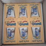 Captain Cornish Shot Glass x 6 souvenir Cornwall