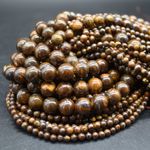 Australian Boulder Opal Beads - 4mm, 6mm, 8mm, 10mm, 14",  for Jewellery Making
