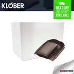 10 x Klober Universal Tile Vent, Brown (Box of 10)