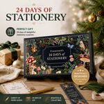 New Stationery Advent Calendar Francesca's 24 Days of Stationery with 24 Gifts