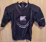 Kooga Warrior III Men's Shoulder Pads Body Protection Large Black