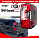 For Ford Ranger Wildtrak 2022-2025 Right Halogen Tail Light Light Brake Light