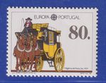 Portugal 1988 Stagecoach Background White / Branco Mi. No. 1754 a **