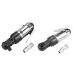 Air Power Pneumatic Ratchet Wrench Tool for Bolts and Nuts 14 38In Square