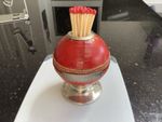 Solid Silver Match Holder And Striker Cricket Ball By Theo Fennel Super Rare
