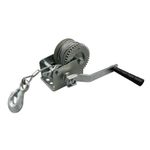 Zinc Plated Hand Winch + Wire 800lb 1200LB / 1600LB / 2500lb garage Trailer Boat