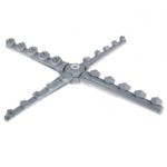WASH RINSE ARM COMPLETE WITH JETS AND NOZZLES FOR COMMERCIAL DISHWASHER ARMX013