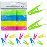90 x Storm Pegs Heavy Duty Plastic Clothes Laundry Washing Line Air Dryer